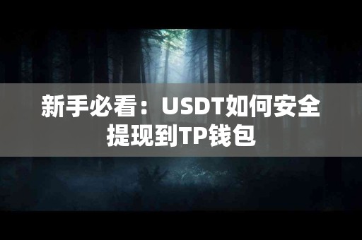 新手必看:USDT如何安全提现到TP钱包 新手必看:USDT如何安全提现到TP钱包