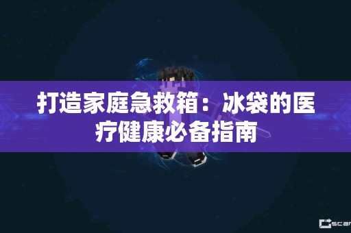 打造家庭急救箱：冰袋的医疗健康必备指南