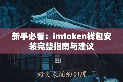 新手必看：imtoken钱包安装完整指南与建议